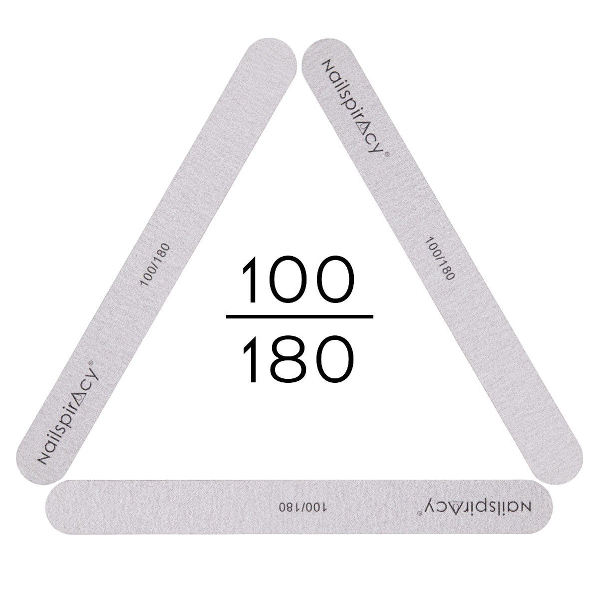 Nailspiracy cushioned regular 100 180 nail files