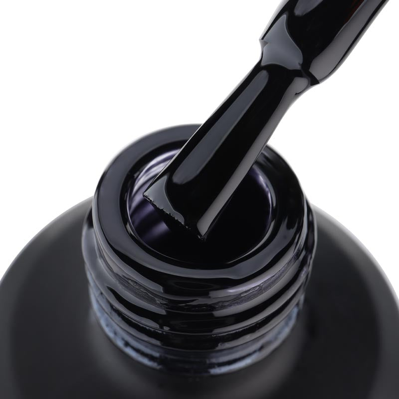 Nailspiracy onyx gel polish black re