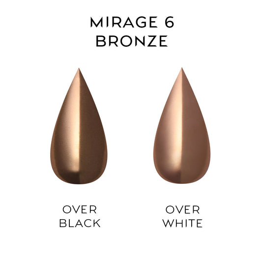 Nailspiracy chrome powder collection mirage bronze 6