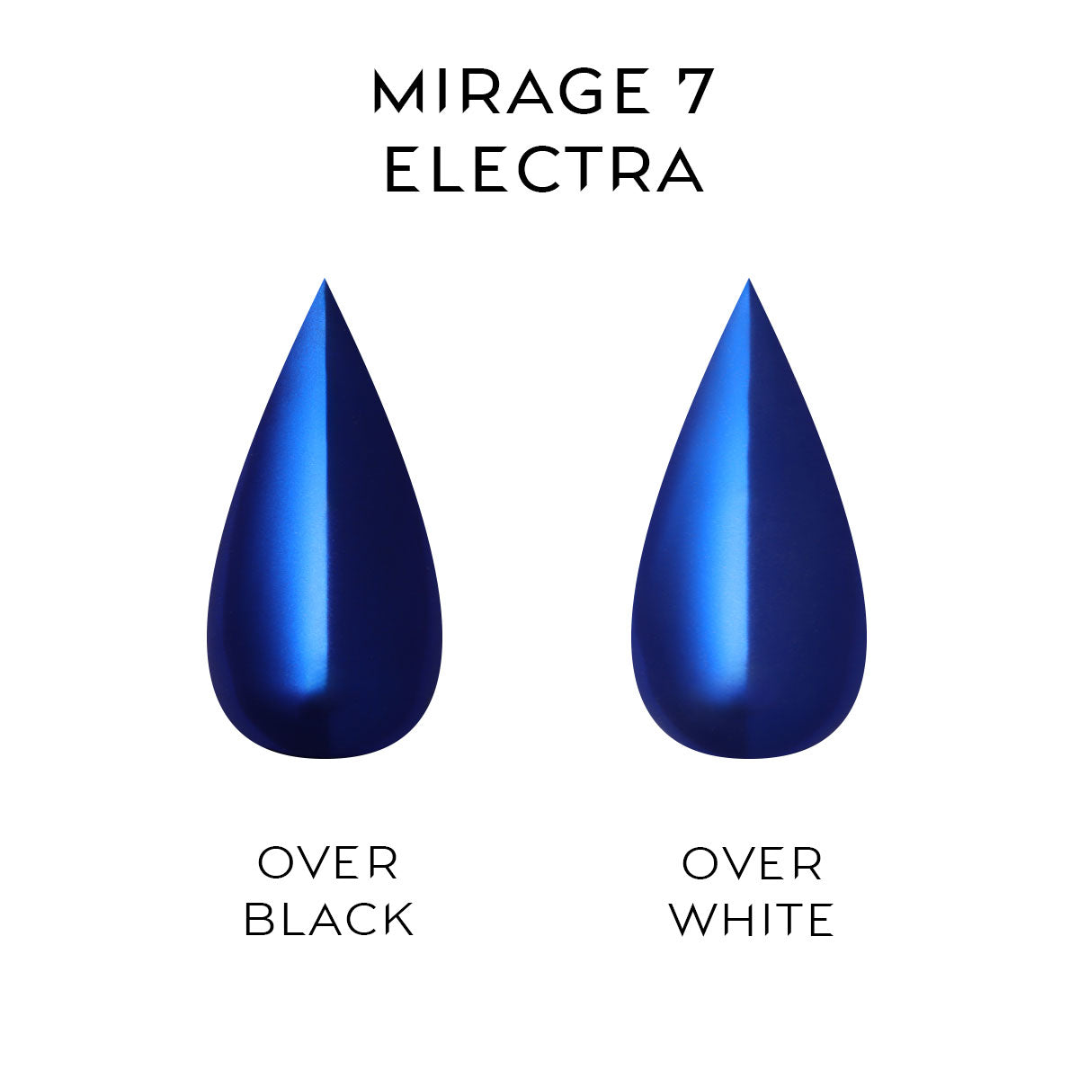 Nailspiracy chrome powder collection mirage electra blue 7