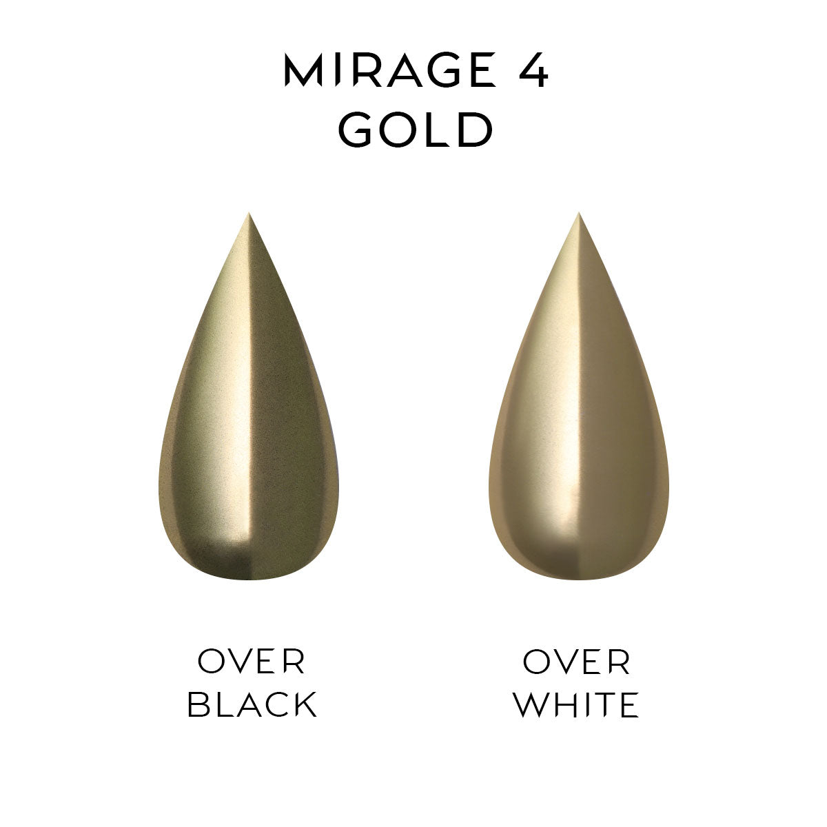 Nailspiracy chrome powder collection mirage gold 4