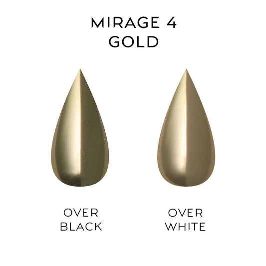 Nailspiracy chrome powder collection mirage gold 4
