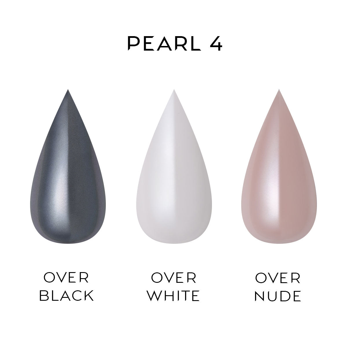 Nailspiracy chrome powder collection pearl 4