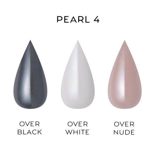 Nailspiracy chrome powder collection pearl 4