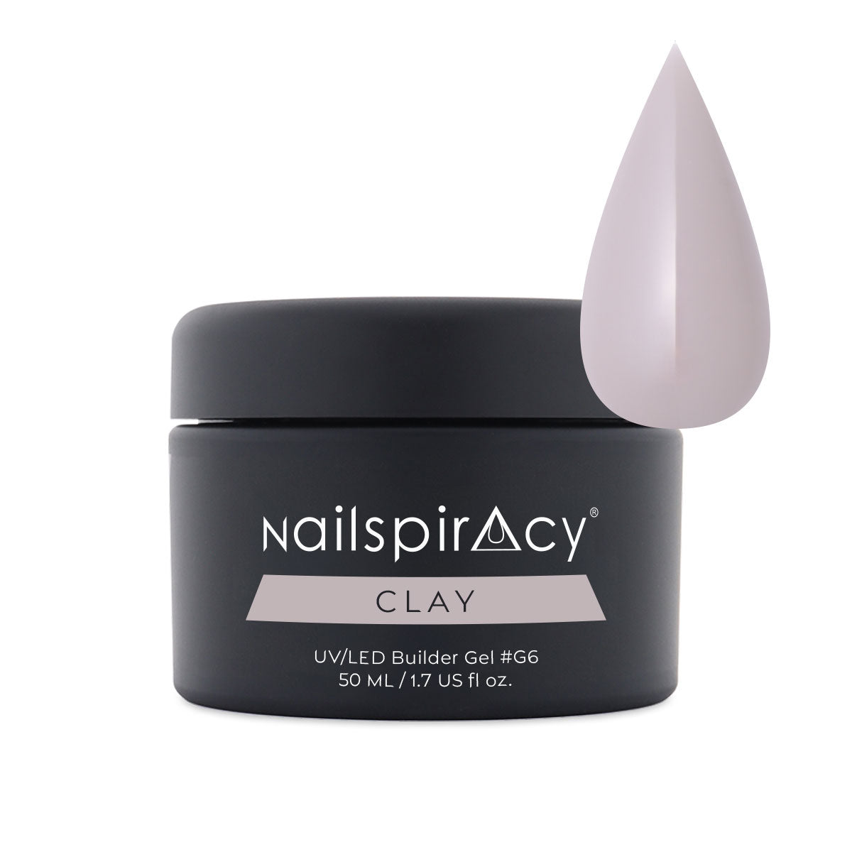 Nailspiracy builder gel jar clay g6