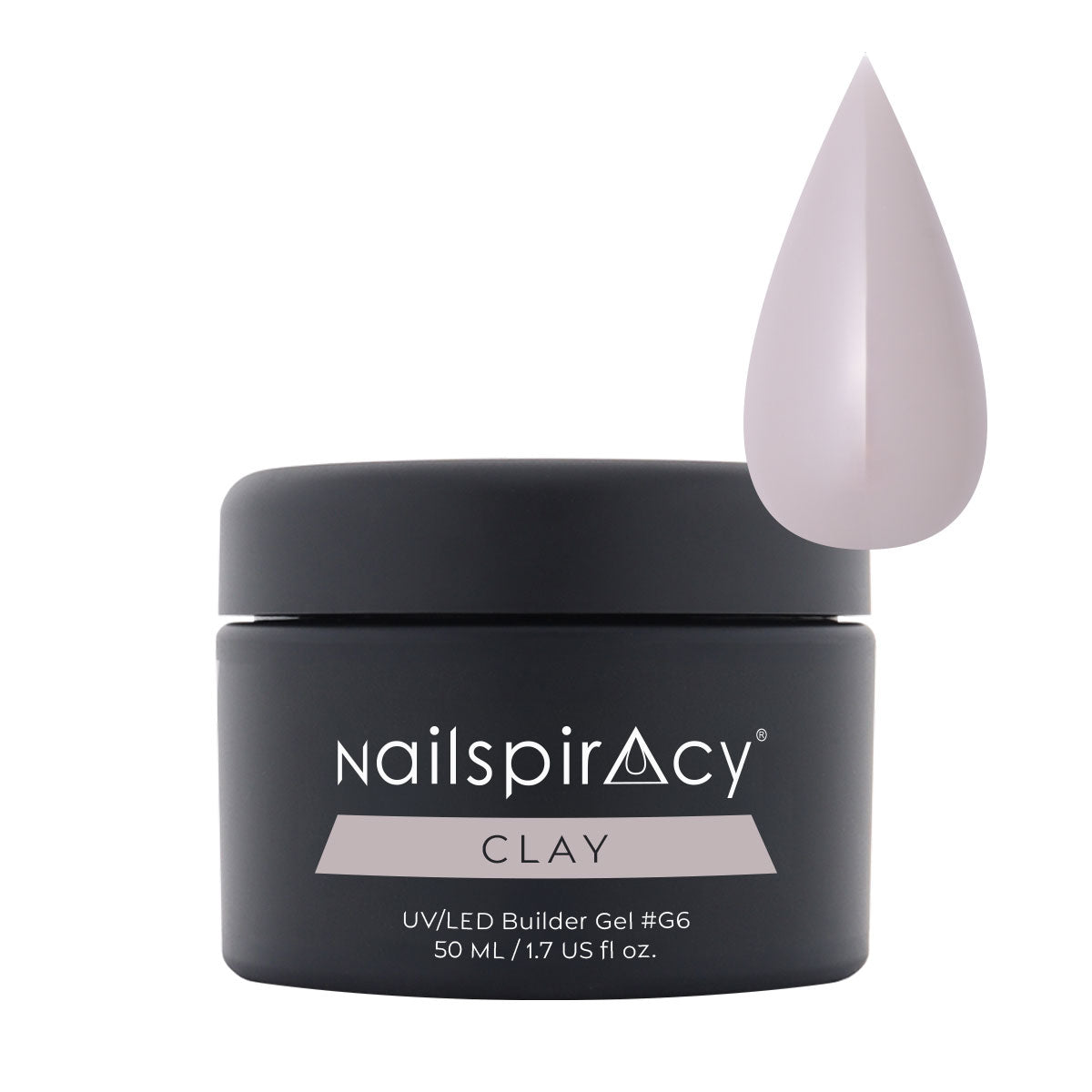 Nailspiracy ESSENTIAL Builder Gel CLAY G6 jar