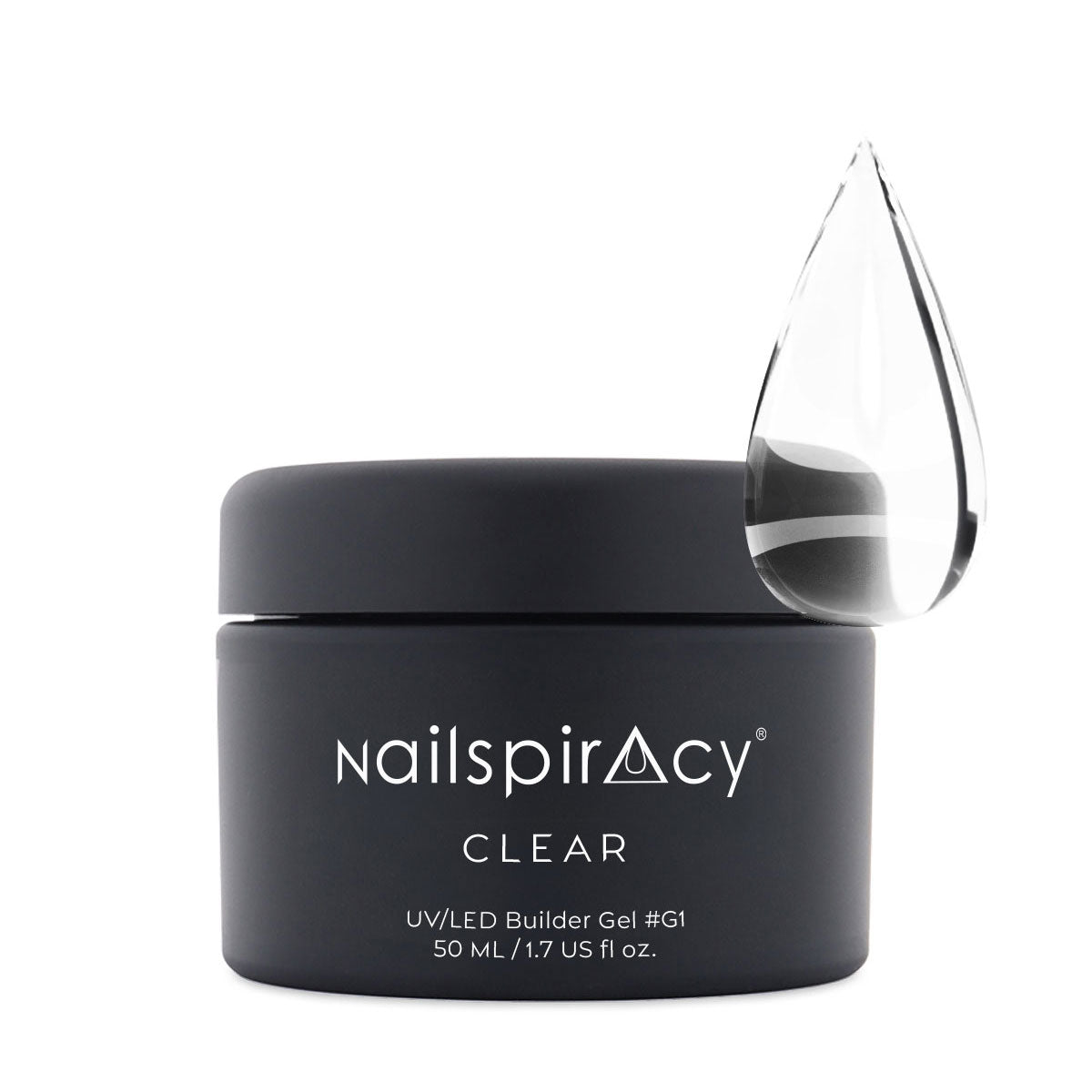 Nailspiracy ESSENTIAL Builder Gel CLEAR G1 jar