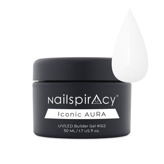 Nailspiracy builder gel jar iconic aura ig2