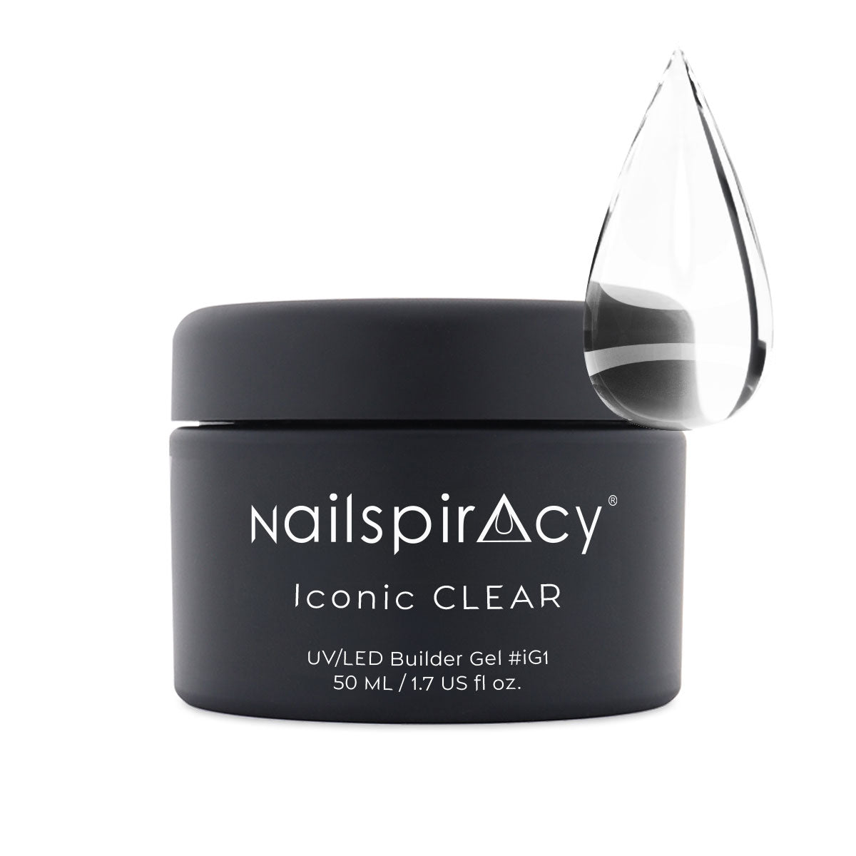 Nailspiracy builder gel jar iconic clear 1