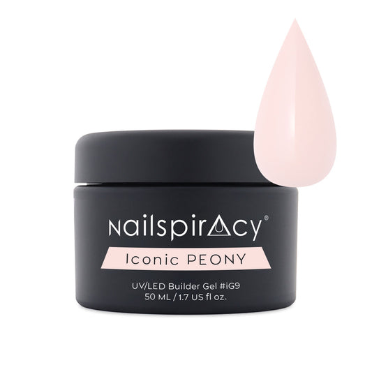 Nailspiracy builder gel jar iconic peony ig9