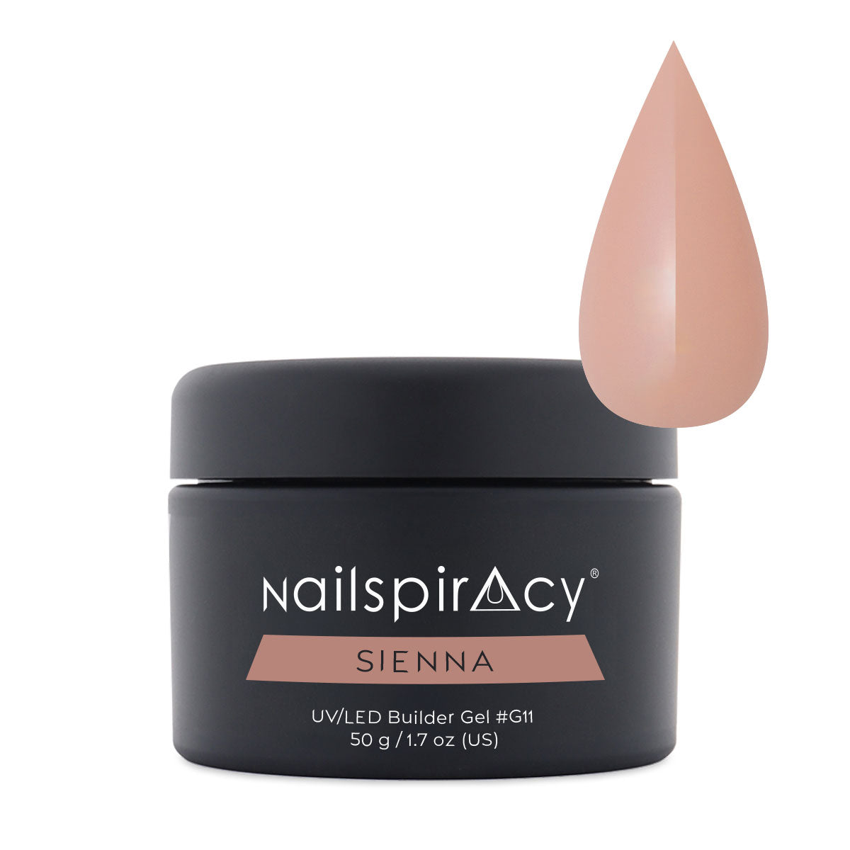Nailspiracy builder gel jar sienna g11