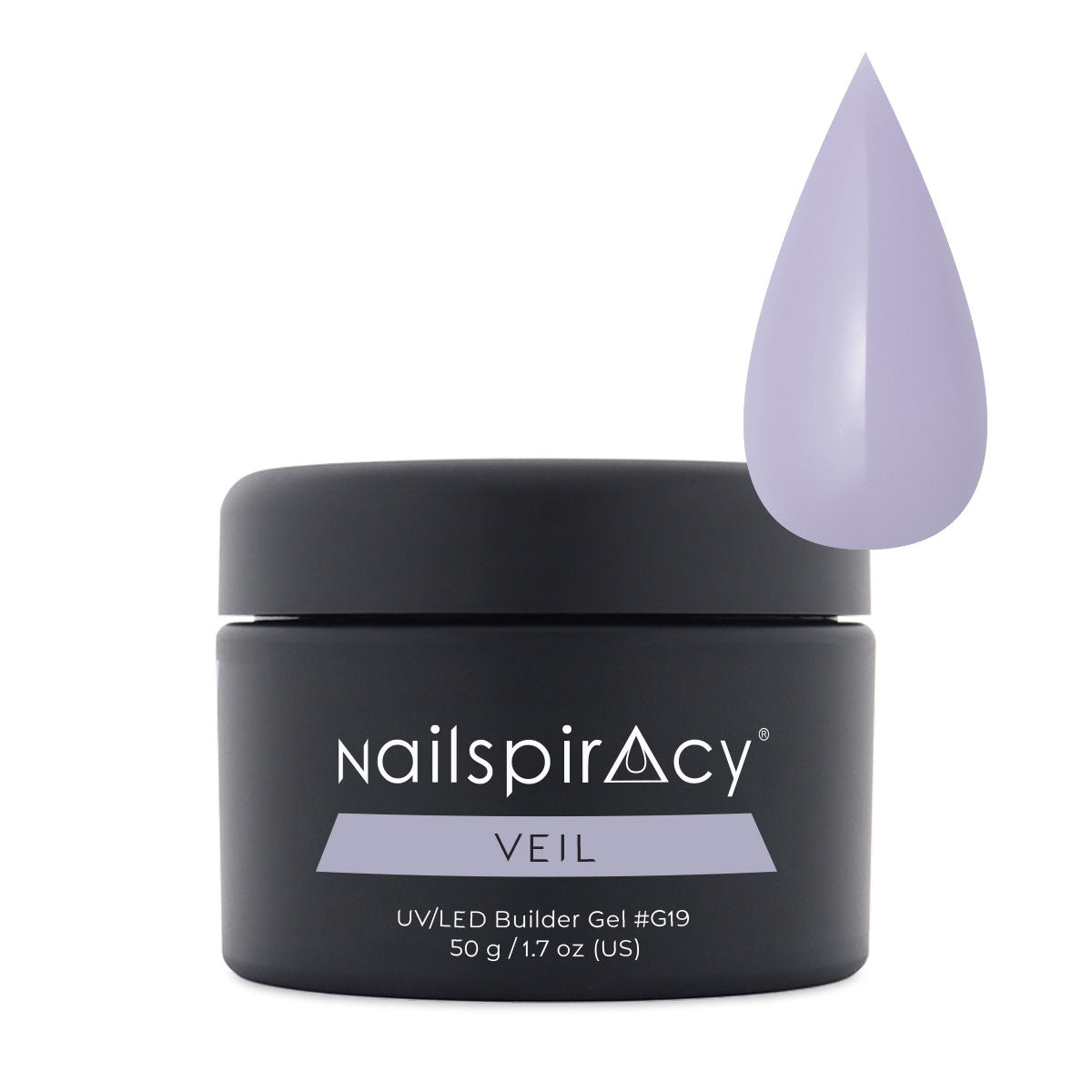 Nailspiracy builder gel jar veil g19