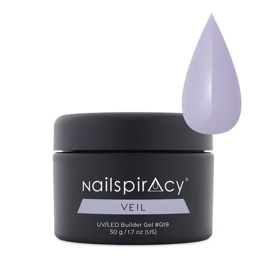 Nailspiracy builder gel jar veil g19