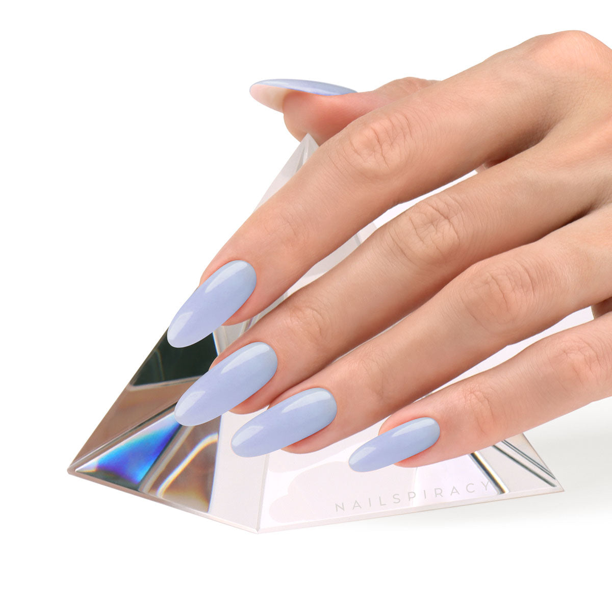 Nailspiracy builder gel showcase sky g17