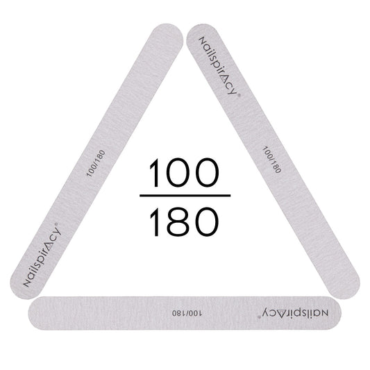 Nailspiracy cushioned regular 100 180 nail files