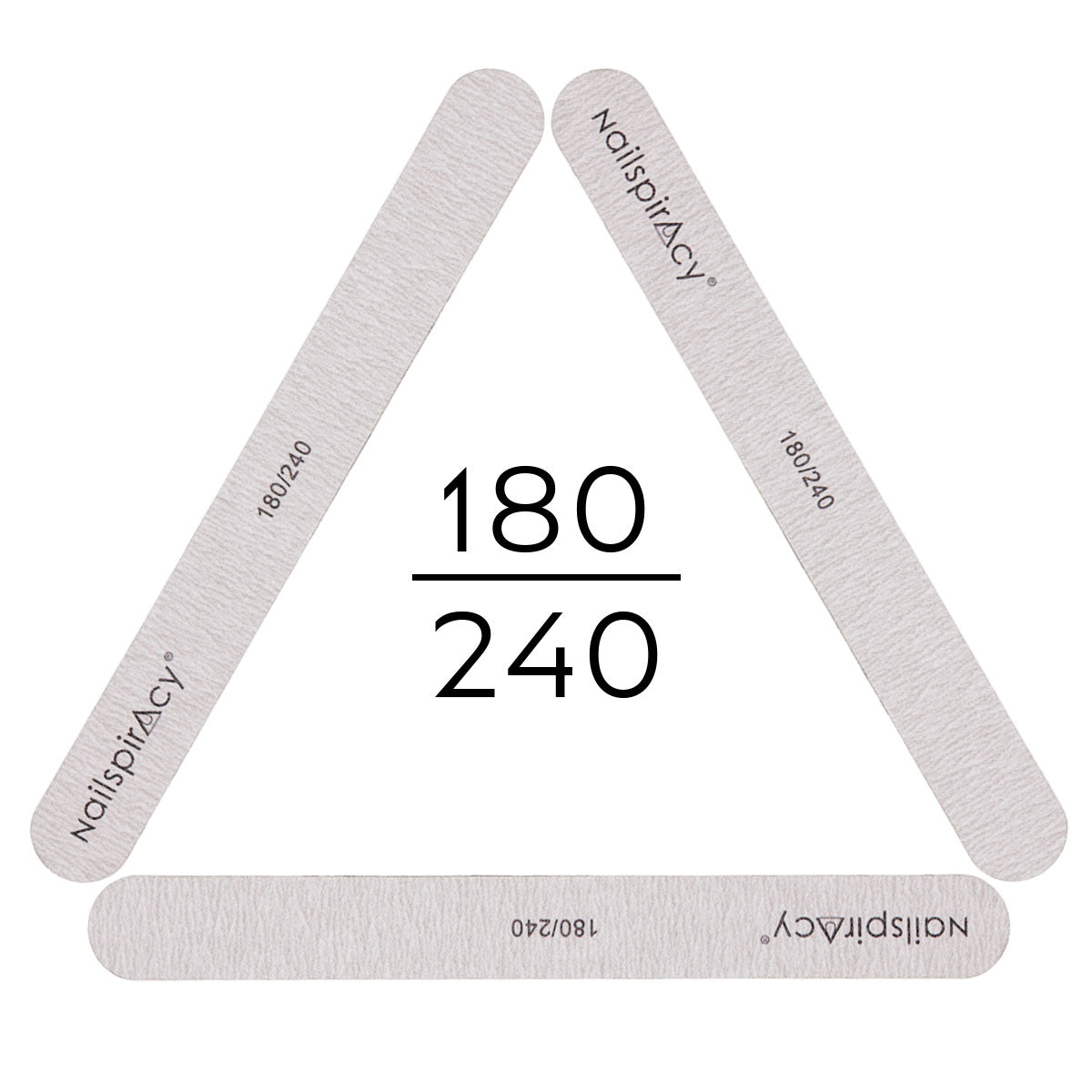 Nailspiracy cushioned regular 180 240 nail files