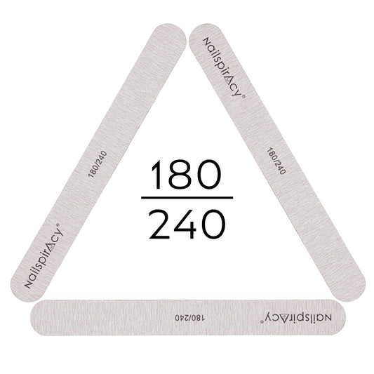Nailspiracy cushioned regular 180 240 nail files