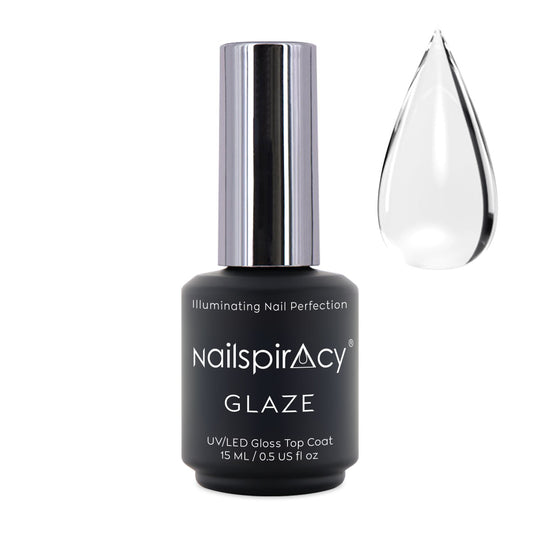 Nailspiracy gloss top coat glaze 15g