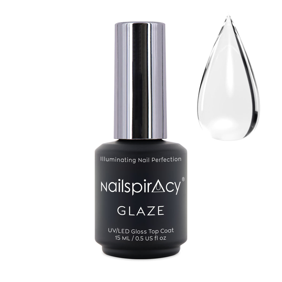 Nailspiracy gloss top coat glaze 15g