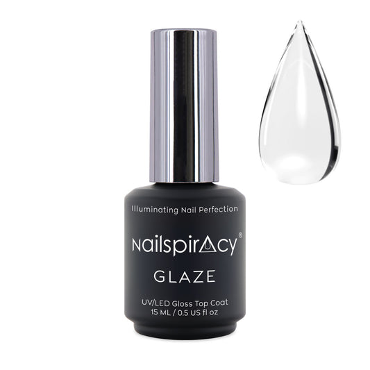 Nailspiracy gloss top coat glaze 15g