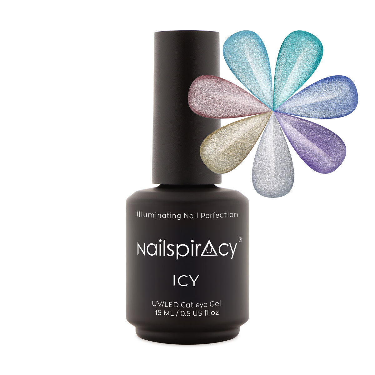 Nailspiracy cat eye icy