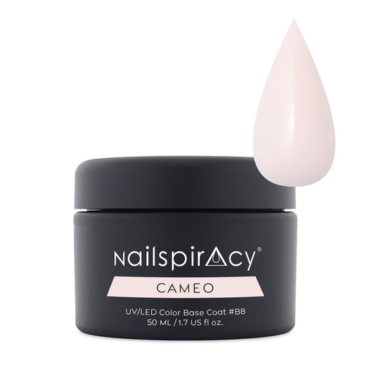 Nailspiracy base coat jar 50g cameo b8