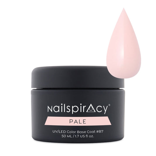 Nailspiracy base coat jar pale b7 2