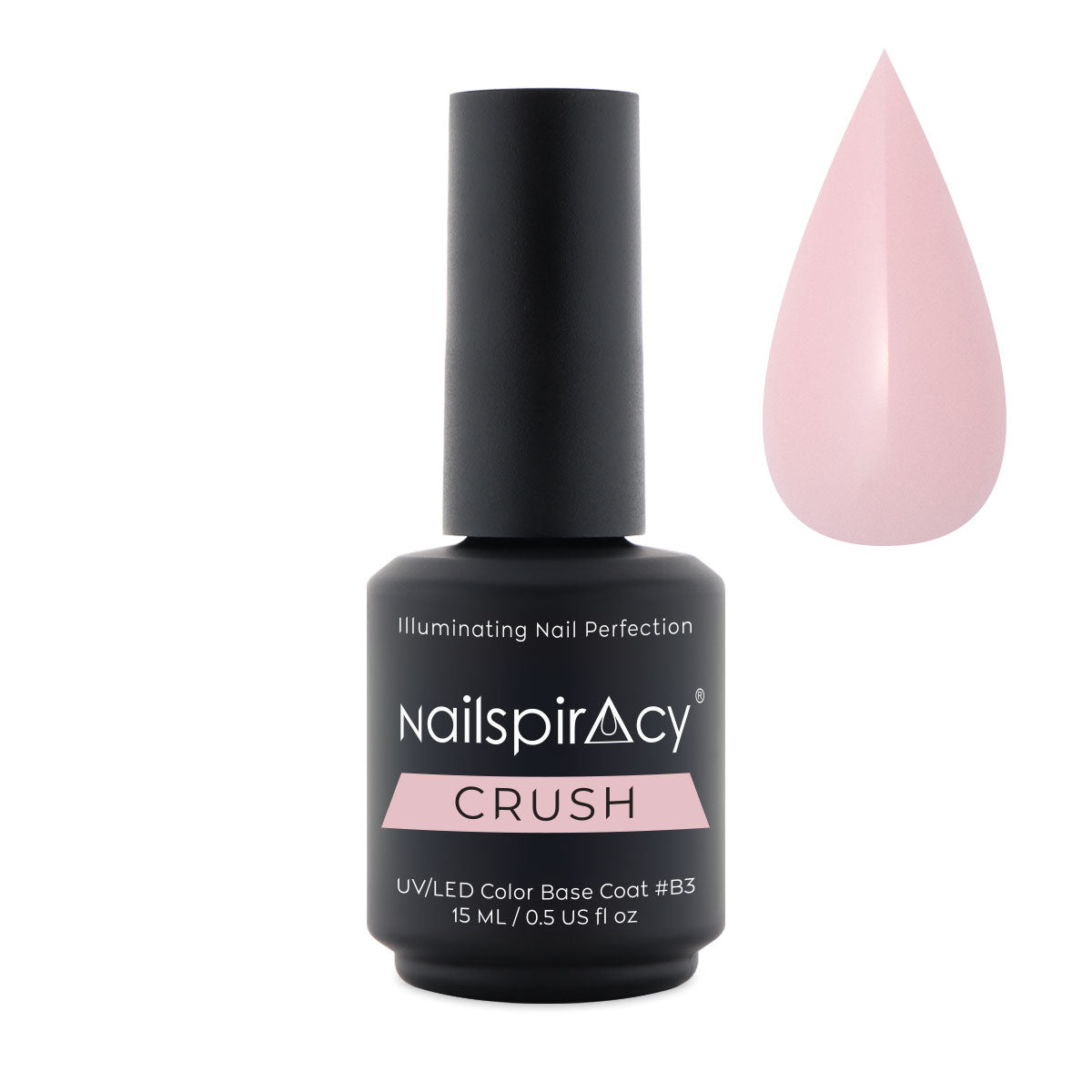 Nailspiracy base coat bottle 15g crush b3