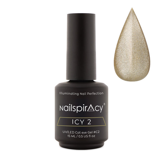 Nailspiracy cat eye icy 2