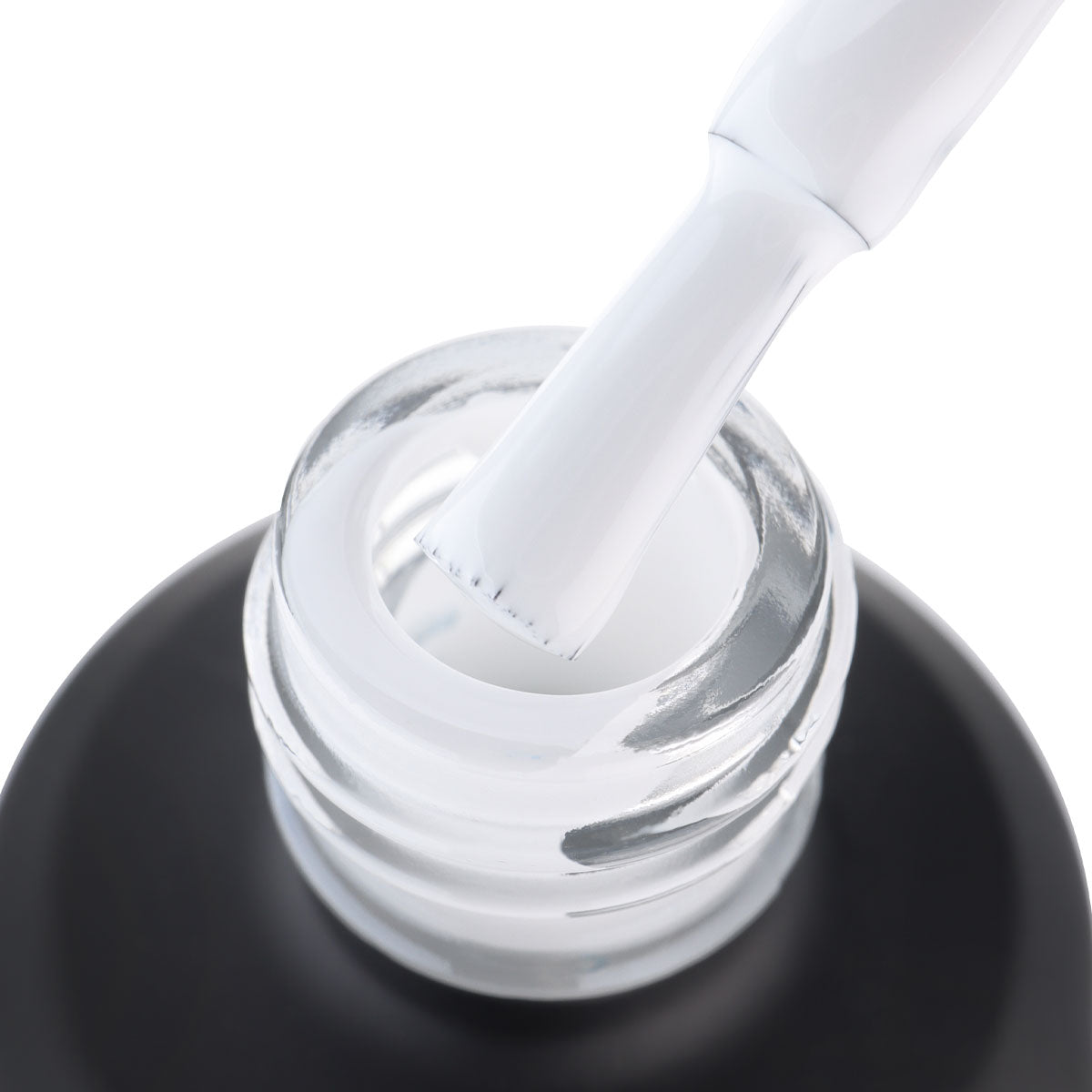 Nailspiracy gel polish pure white 15g macro