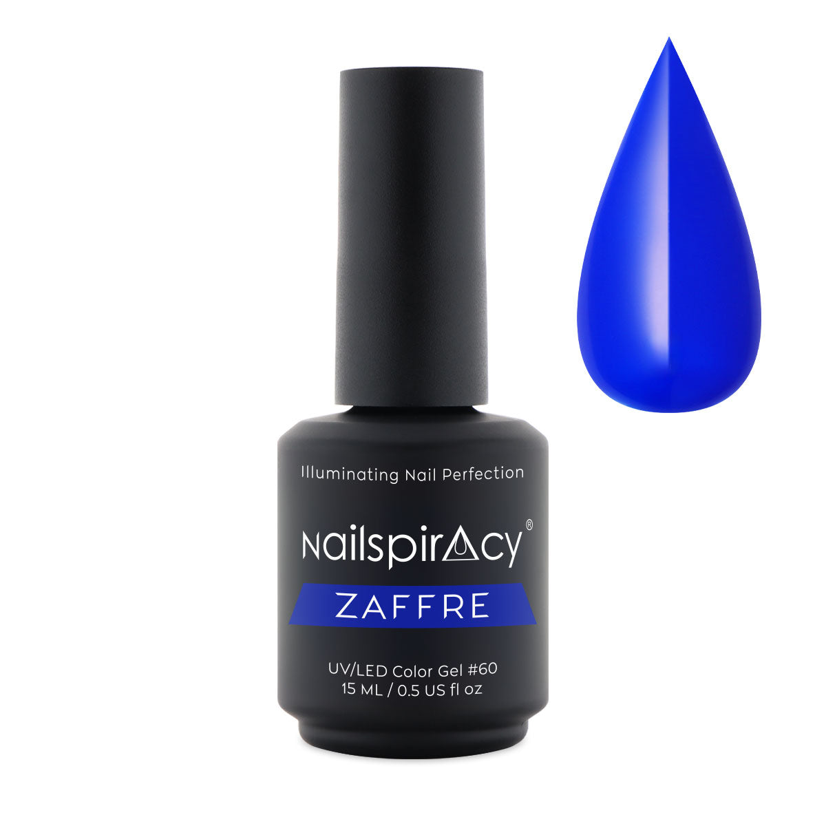 Nailspiracy gel polish zafree blue 15g