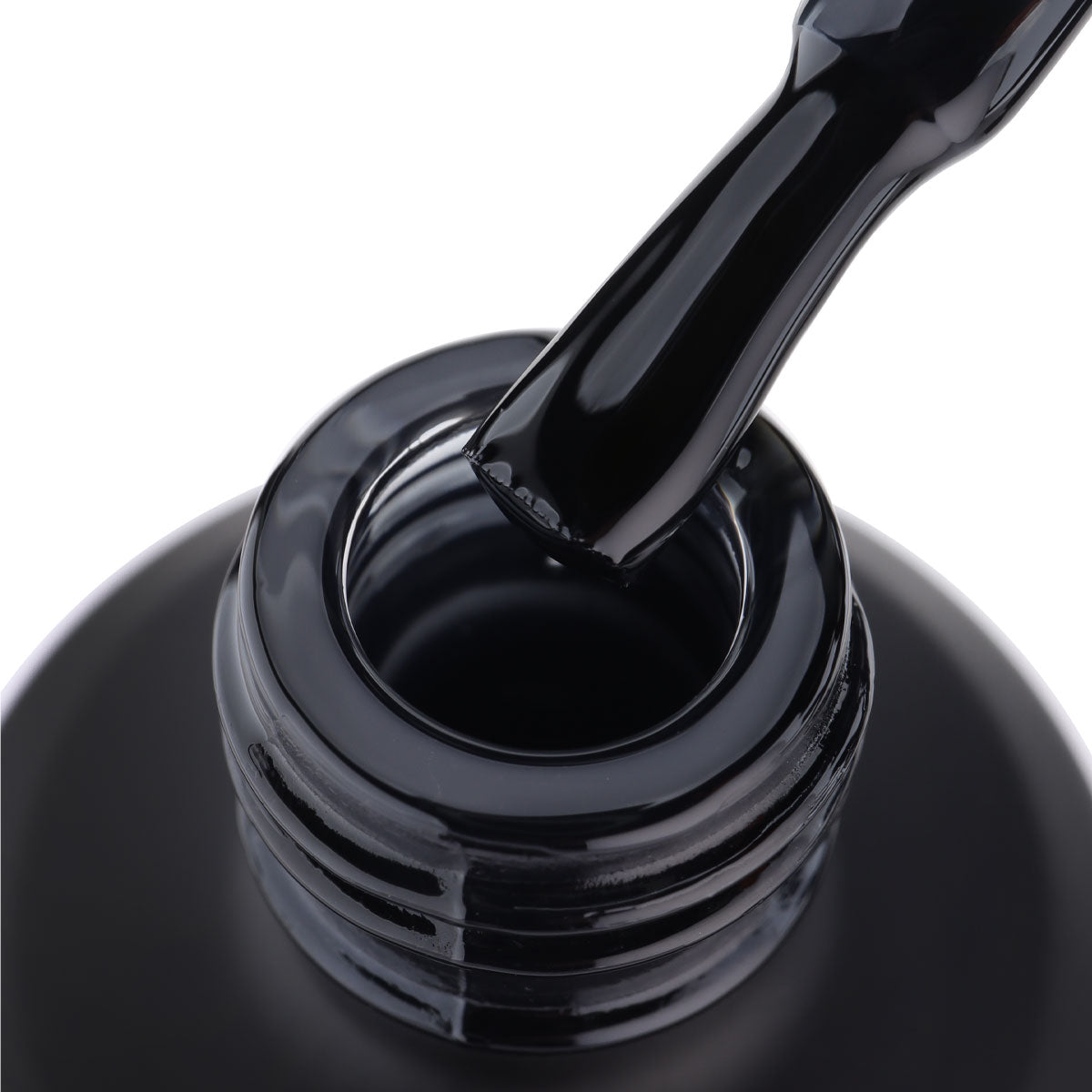 Nailspiracy gelly vitrage gel black v10 macro