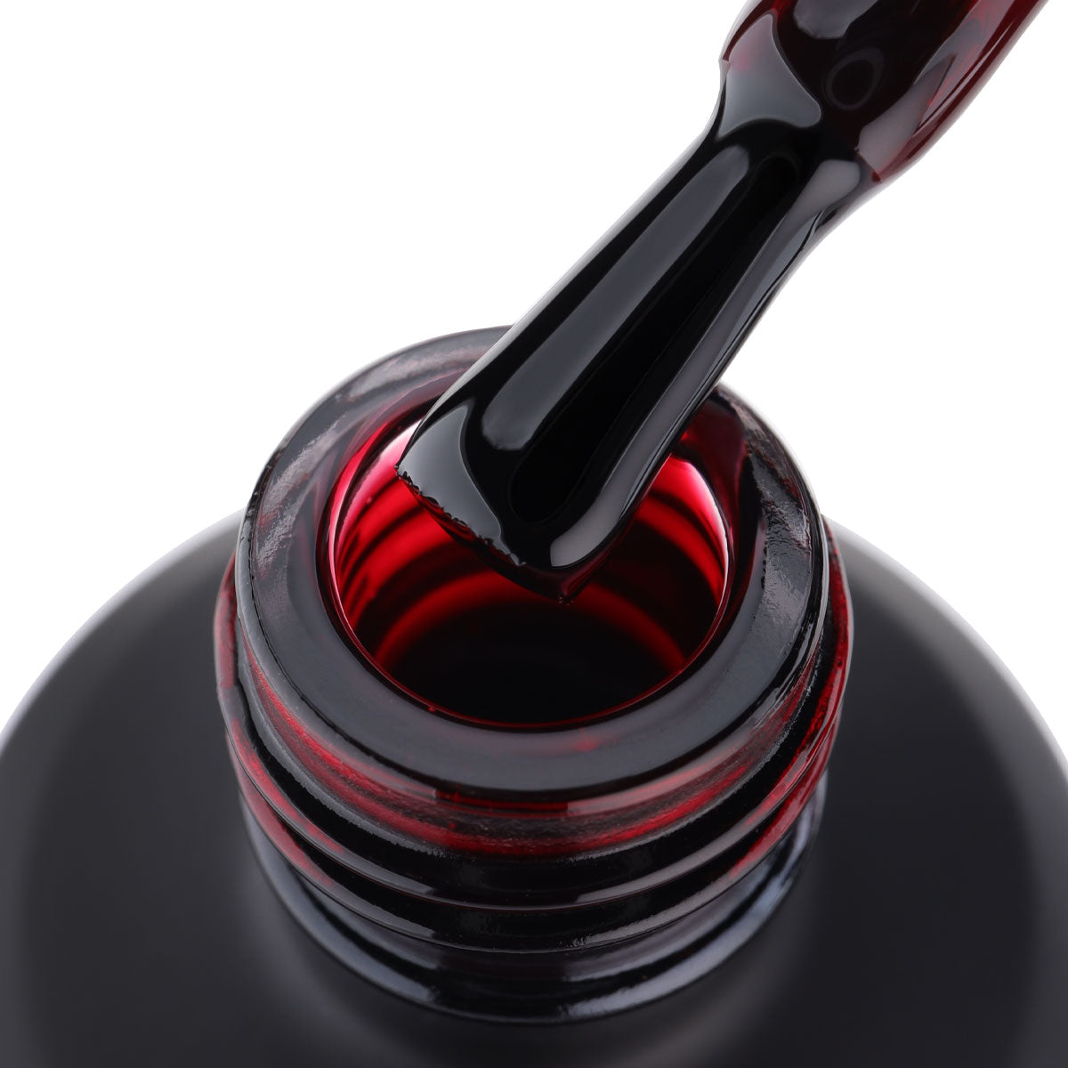 Nailspiracy gelly vitrage gel red v1 macro